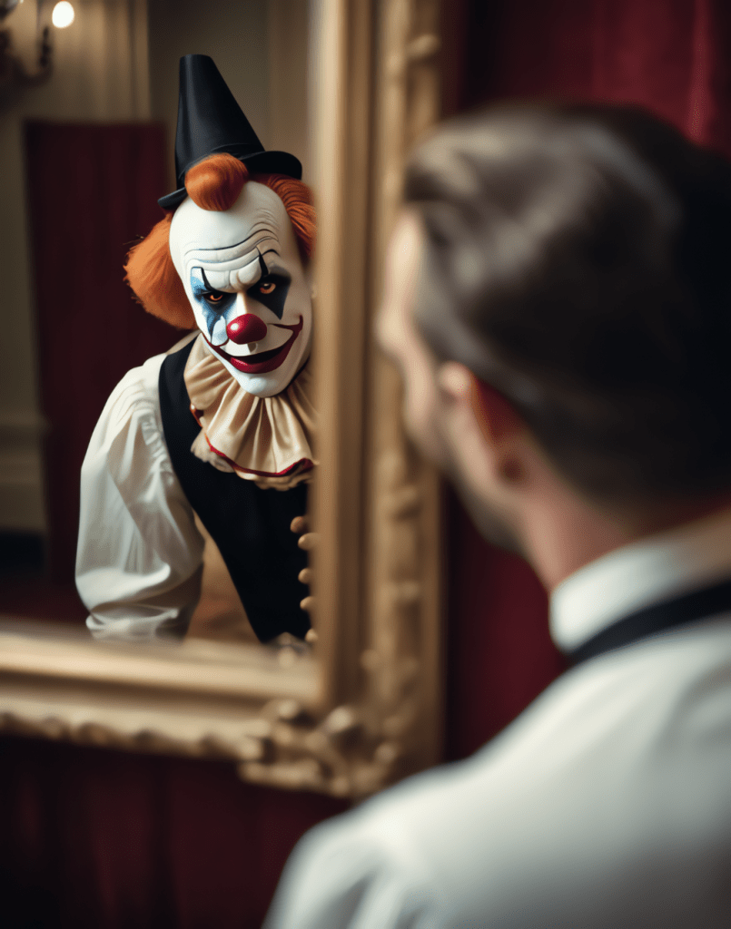 mirror-imposter overcome imposter syndrome by confronting the inner imposter in the mirror