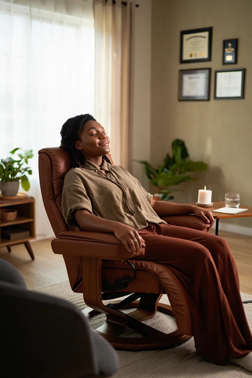 an actor reclaiming her presence with hypnotherapy
